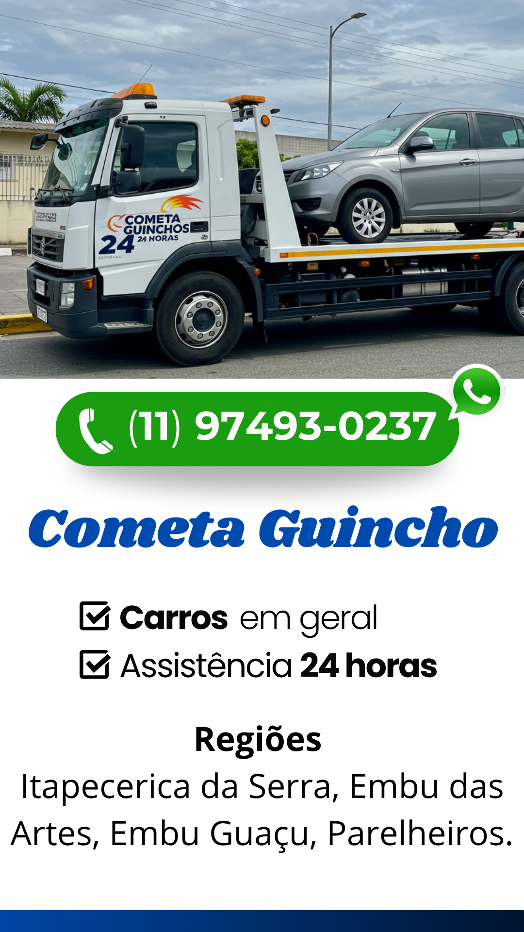 Guincho SP Itapecerica da Serra Cometa Guinchos