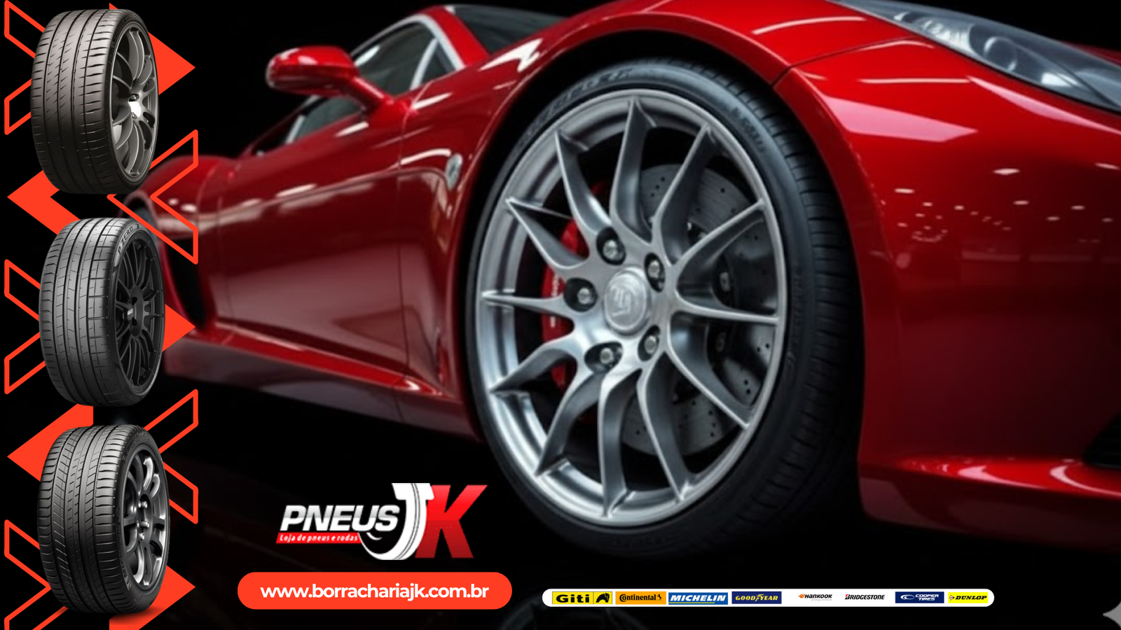 Borracharia e Loja de Pneus Próxima Av. Sumaré